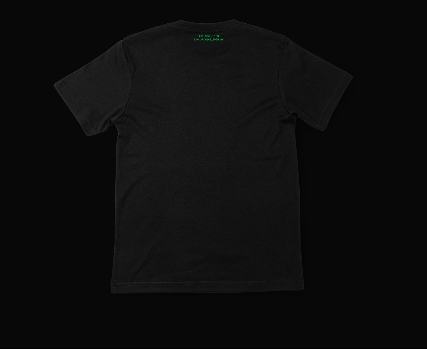 Authority Tee (Black) THE ANCIENT - EDITION 063/100